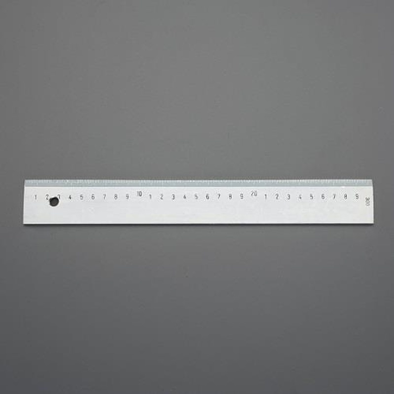 エスコ EA720YH-101 300mm鋼製ストレートエッジ(ベベル型) 1個（ご注文単位1個）【直送品】