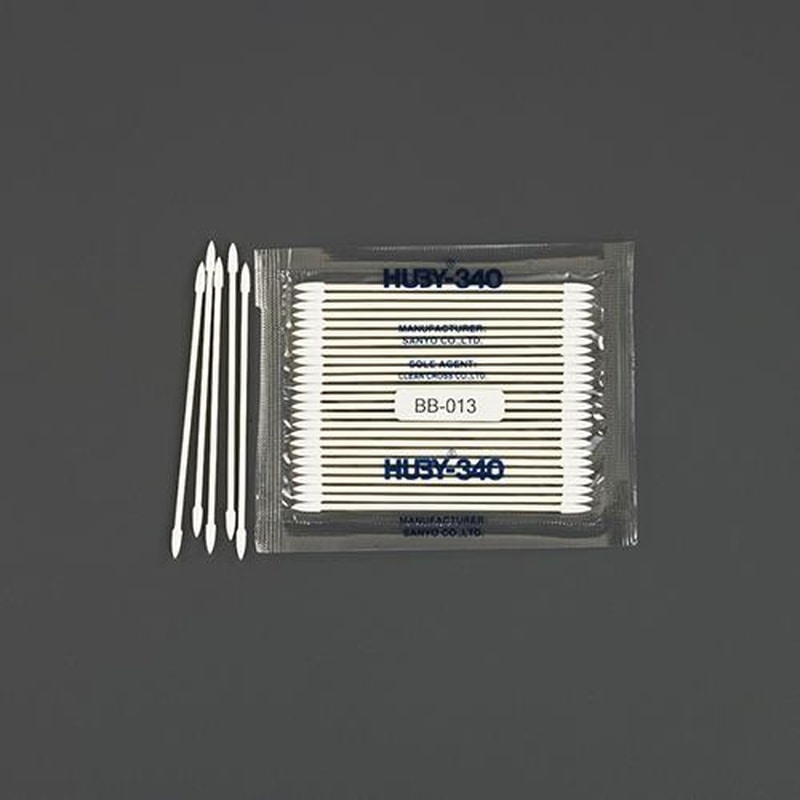 エスコ EA109DY-14 φ2.2x76.0mm工業用綿棒(250本)両面/削軸 1個（ご注文単位1個）【直送品】