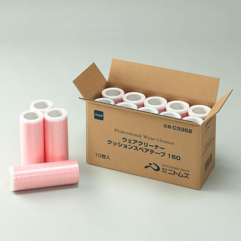 エスコ EA922B-214 160mm交換用ロール(ウエア用・クッションタイプ/10巻) 1個（ご注文単位1個）【直送品】