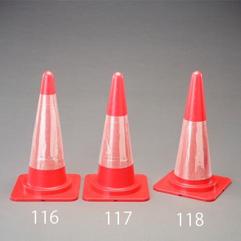 エスコ EA983FT-118 339x722mm/A4コーン用表示カバー(差込式/両面 1個（ご注文単位1個）【直送品】