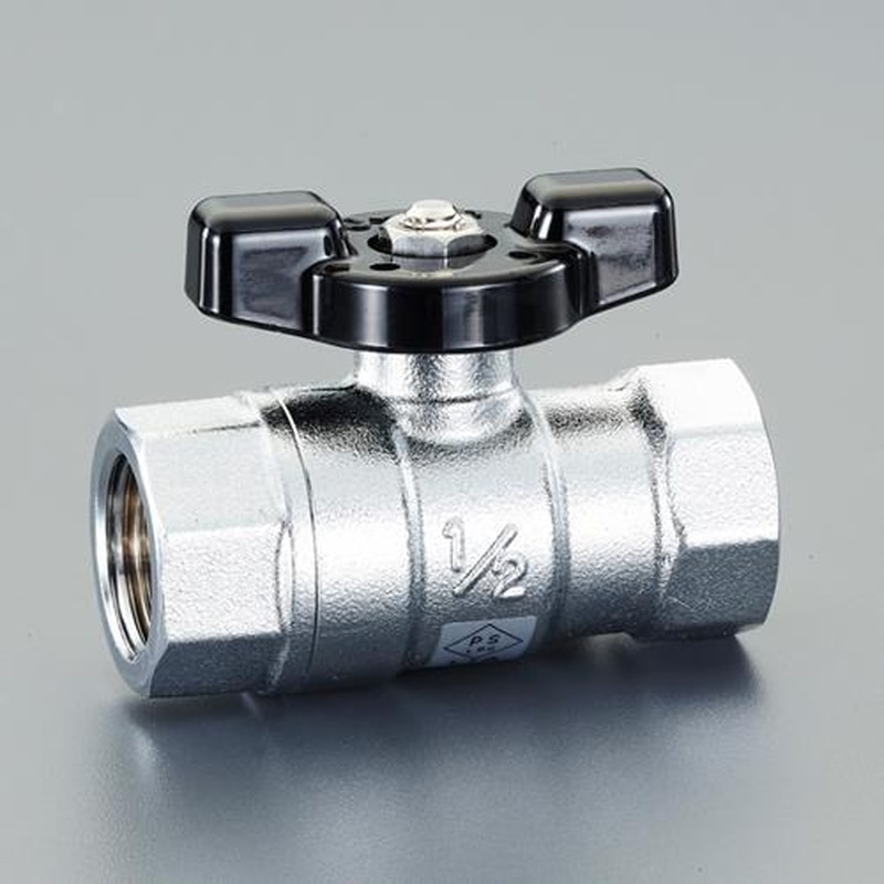 エスコ EA470BM-12 Rc3/4”ねじボールガス栓(LPガス低圧用) 1個（ご注文単位1個）【直送品】