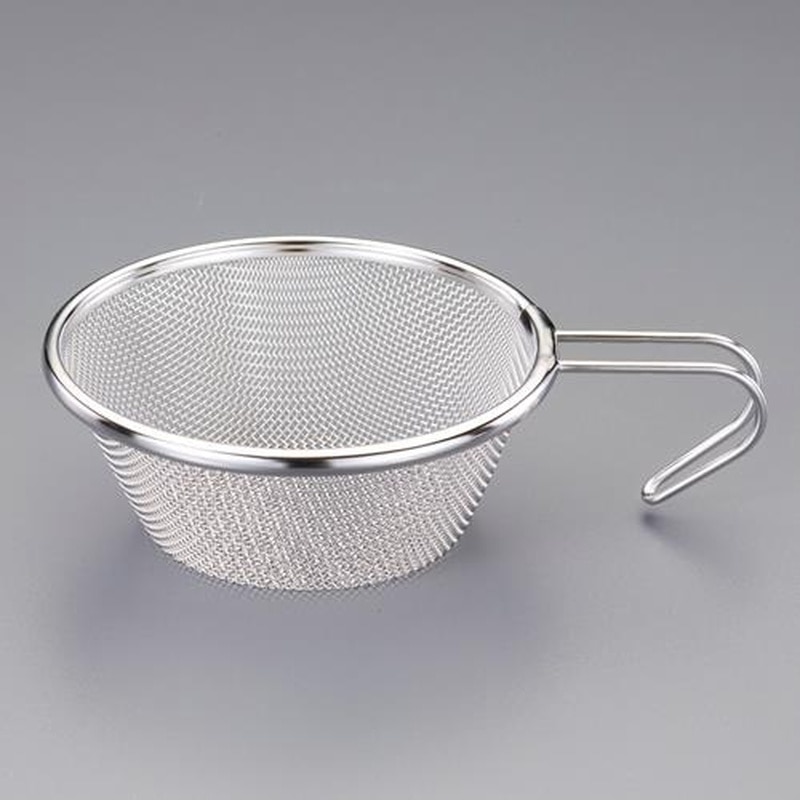 エスコ EA992CN-1 122mmスタッキングざる(ステンレス製) 1個(ご注文単位1個)【直送品】