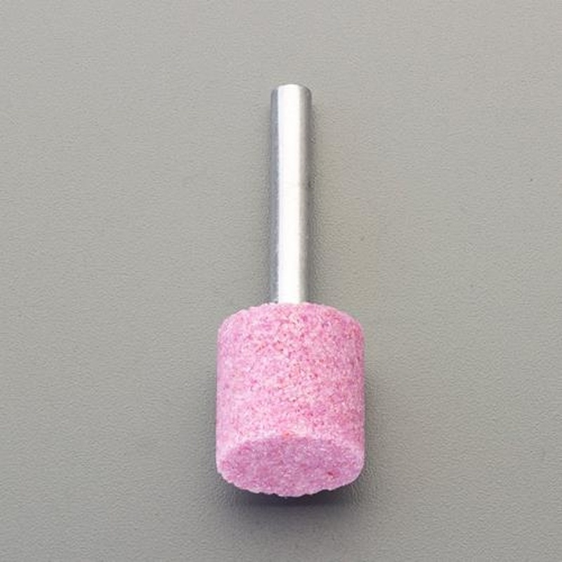 エスコ EA819GA-417 #36・25x25mm/6mm軸軸付砥石(PA) 1個（ご注文単位1個）【直送品】