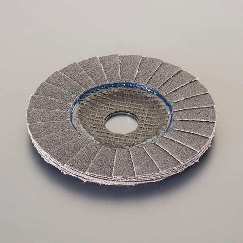 エスコ EA809AL-41 #36/100mmフラップディスク(アルミ用) 1個（ご注文単位1個）【直送品】