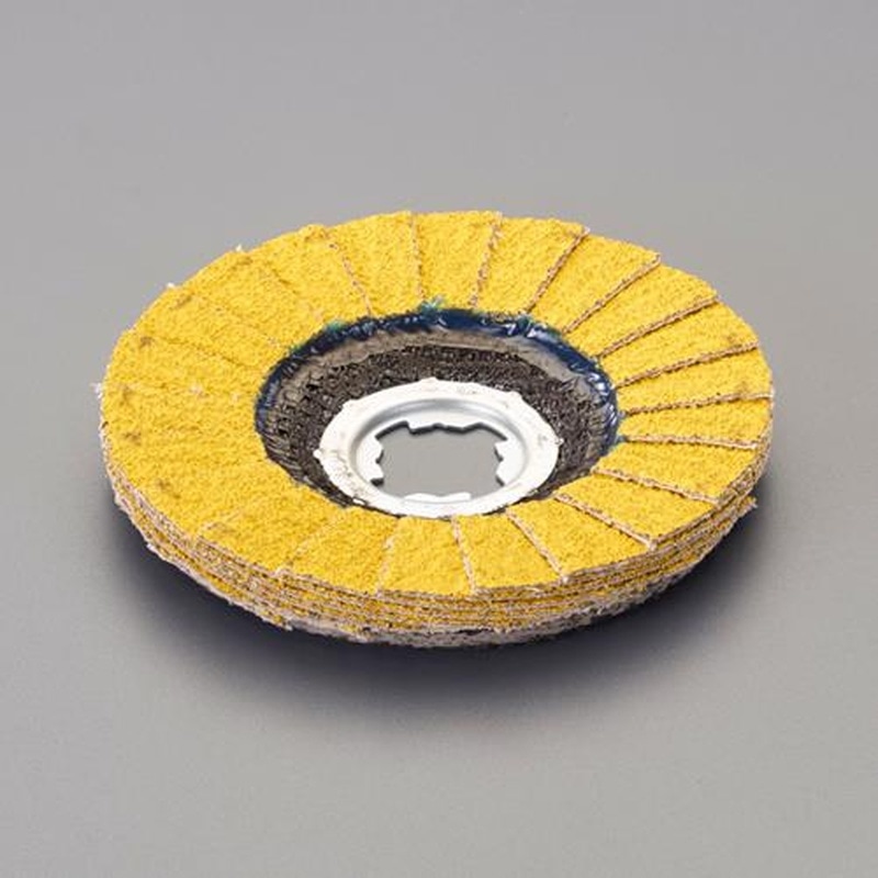 エスコ EA809AL-62 #60/125mmフラップディスク(セラミック/X-LOCK 1個（ご注文単位1個）【直送品】