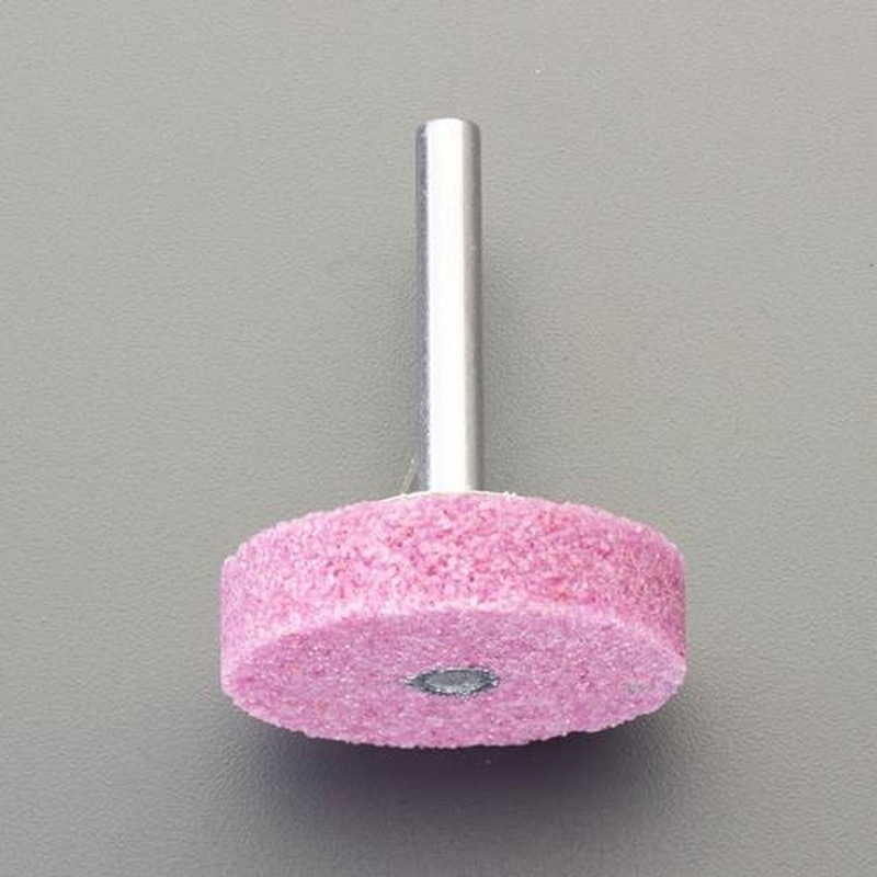 エスコ EA819GA-495 #60・16x4mm/6mm軸軸付砥石(PA) 1個（ご注文単位1個）【直送品】