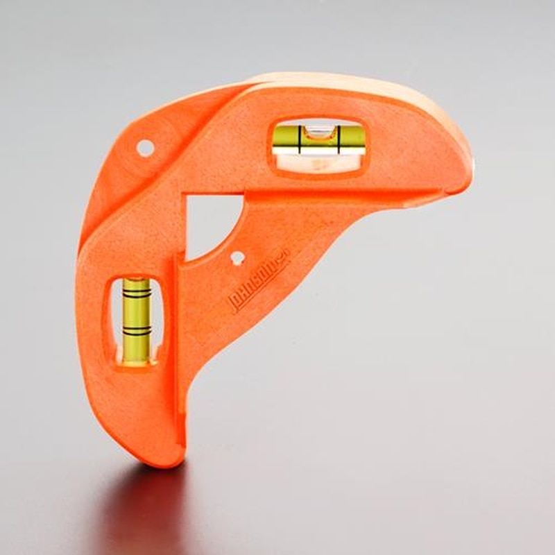 エスコ EA721JG-3 130x130mm水平器(クロスチェック) 1個(ご注文単位1個)【直送品】