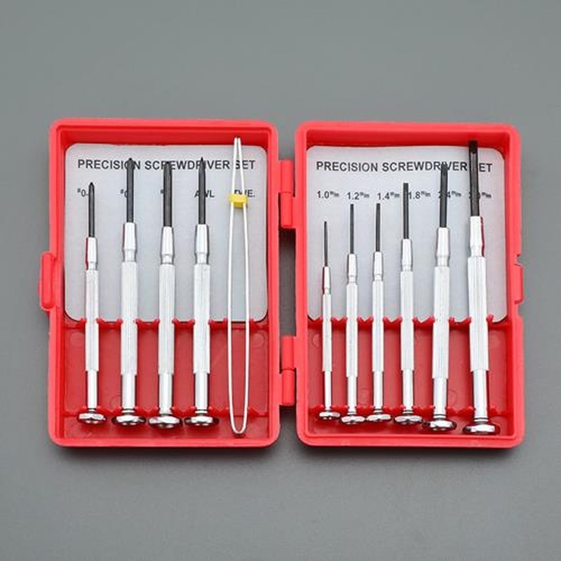 エスコ EA552HA-10 11本組［＋-]ドライバーセット(精密用) 1個（ご注文単位1個）【直送品】