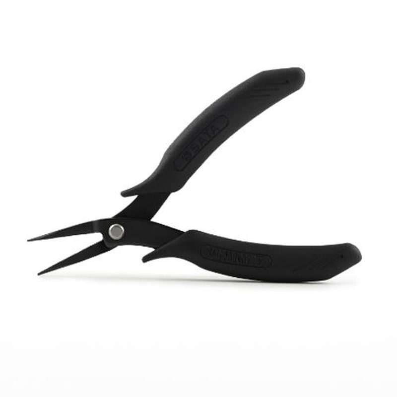 エスコ EA682CT-1 150mm精密プライヤー(ESD/半丸) 1個(ご注文単位1個)【直送品】