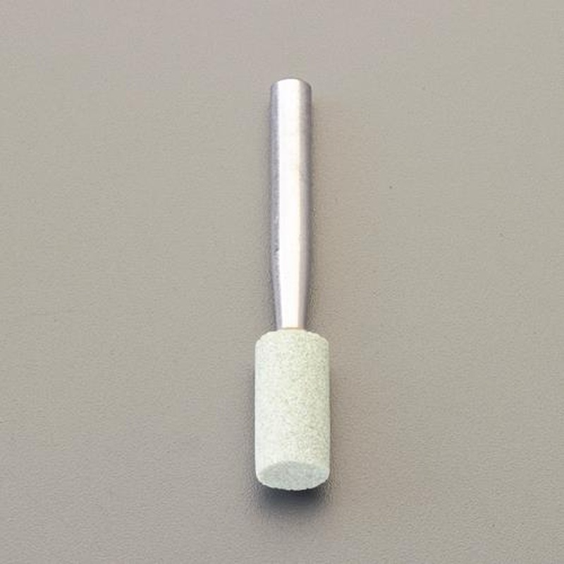 エスコ EA819GA-804 #80・10x20mm/6mm軸軸付砥石(セラミック) 1個（ご注文単位1個）【直送品】