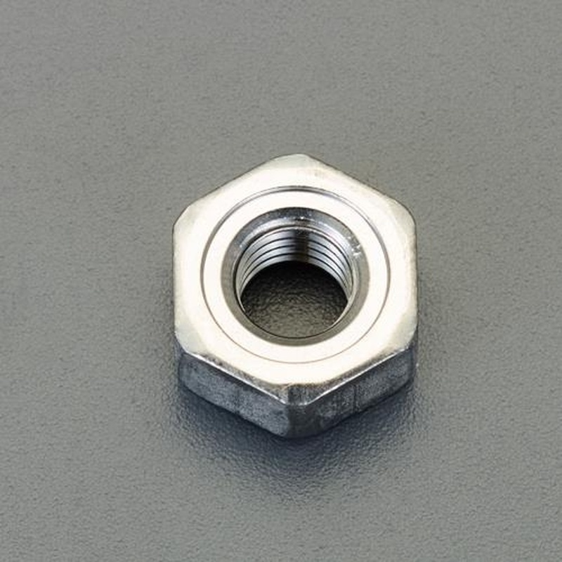 エスコ EA949LW-104 M4溶接六角ナット(パイロット有/ステンレス/10個) 1個(ご注文単位1個)【直送品】