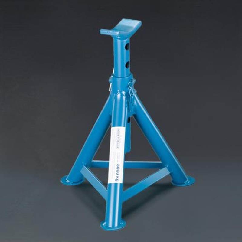 エスコ EA993DA-8 8.0ton/380-595mmAxleスタンド(ピン式) 1個(ご注文単位1個)【直送品】