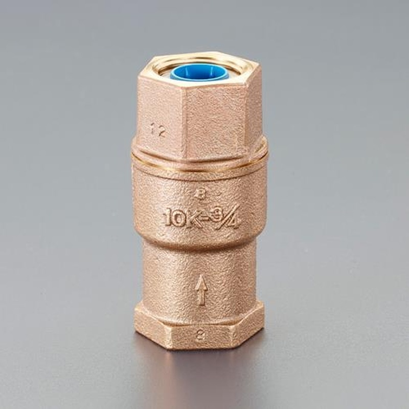 エスコ EA465BA-10 Rc1”リフトチャッキバルブ(給水用/竪形/青銅製 1個(ご注文単位1個)【直送品】
