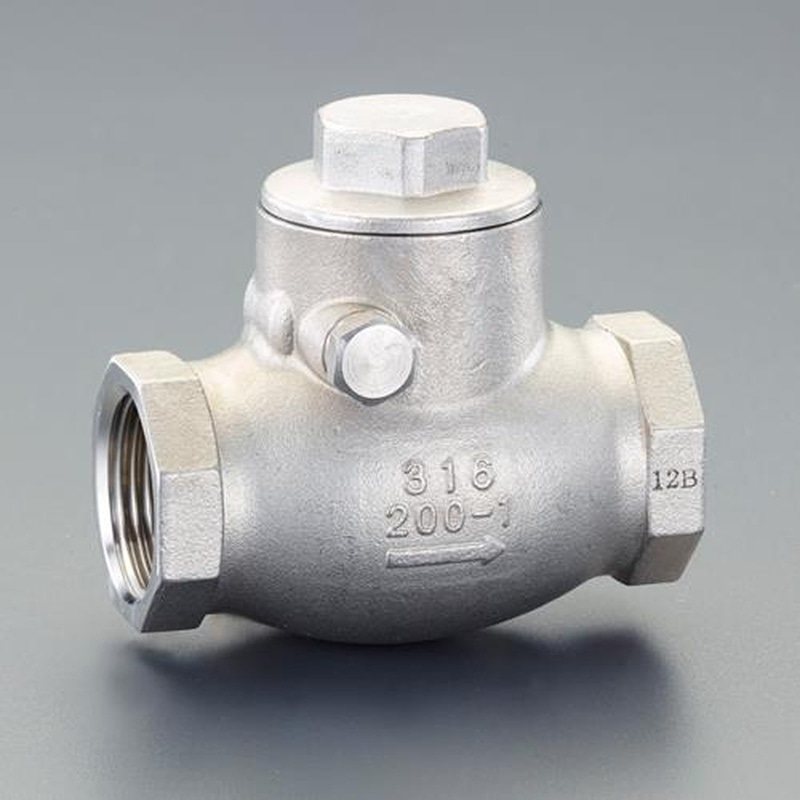 エスコ EA465AC-12 Rc1・1/4”スイングチャッキバルブ 1個(ご注文単位1個)【直送品】