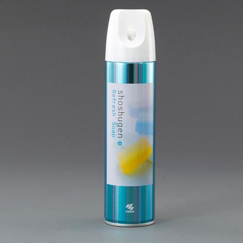 エスコ EA939AC-8 280ml消臭スプレー(ふんわり清潔せっけん) 1個(ご注文単位1個)【直送品】