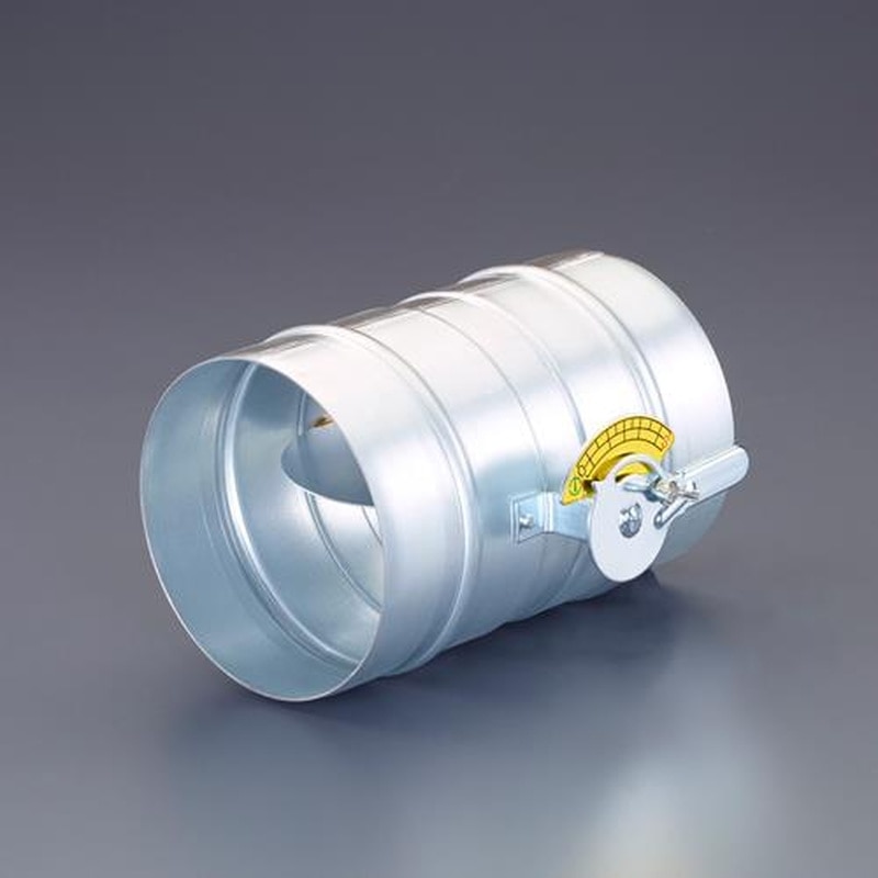 エスコ EA997DD-150 φ150x132mm風量調節ダンパー(ガイド式) 1個(ご注文単位1個)【直送品】