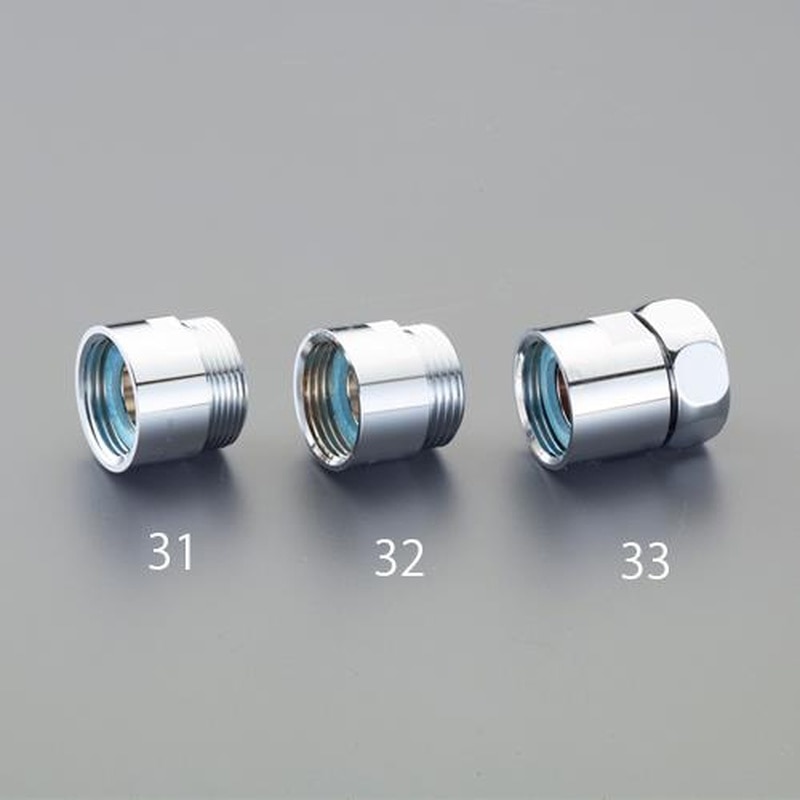 エスコ EA468HD-31 水栓取付アダプター(TOTO用/2個) 1個(ご注文単位1個)【直送品】