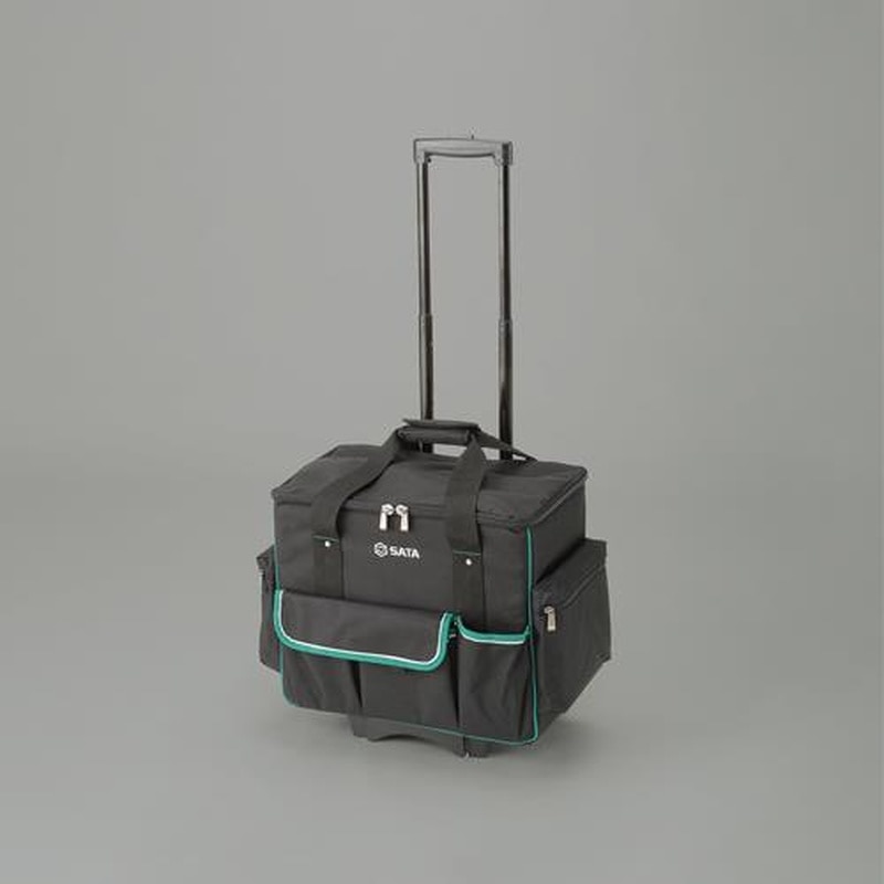 エスコ EA683ZK-21 430x240x380mmツールバッグ(キャリー付) 1個(ご注文単位1個)【直送品】