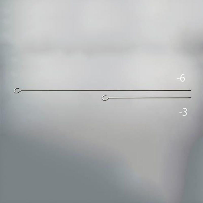 エスコ EA638BH-4 M4x1000mmねじ付ロングフック(ステンレス製) 1個（ご注文単位1個）【直送品】