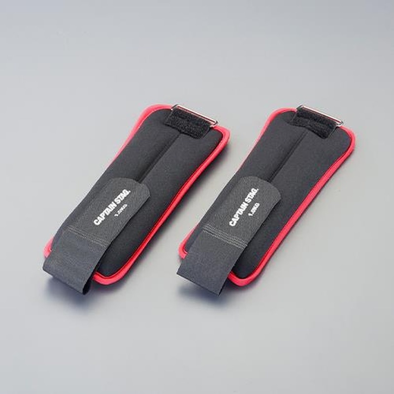 エスコ EA763DK-6 1.0kgx2エクササイズウエイト(リスト&アンクル) 1個(ご注文単位1個)【直送品】