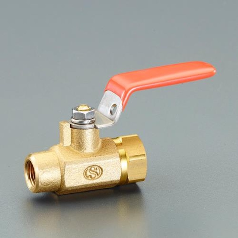 エスコ EA425AG-101 Rc1/8”ミニボールバルブ 1個(ご注文単位1個)【直送品】