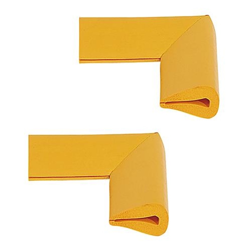 エスコ EA983FE-377 50x50x15mmコーナーガード(はさみ型/黄/2個) 1個(ご注文単位1個)【直送品】