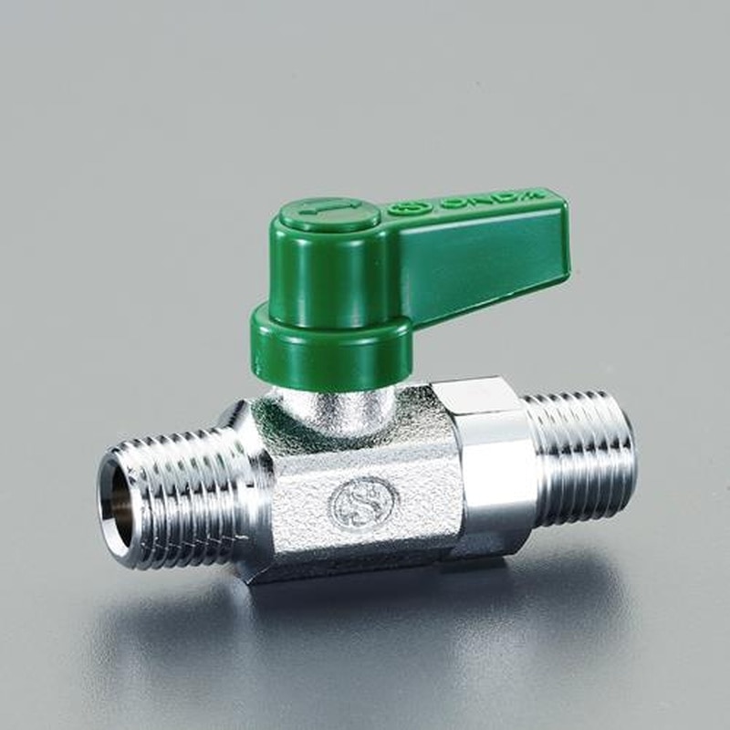 エスコ EA425AJ-44 R3/8”x1/4”ミニボールバルブ 1個(ご注文単位1個)【直送品】