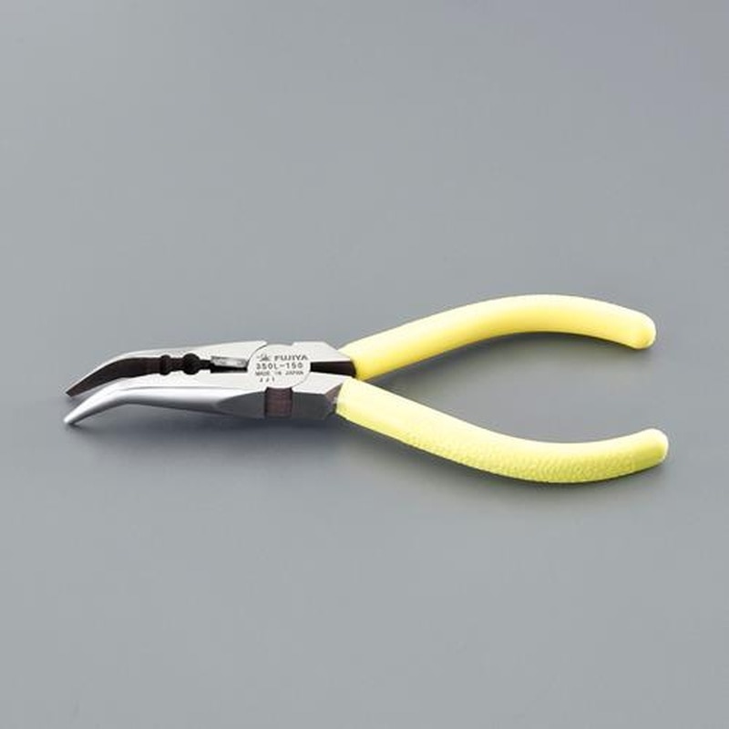 エスコ EA537DF-150 150mm先曲ラジオペンチ(ステンレス製) 1個(ご注文単位1個)【直送品】