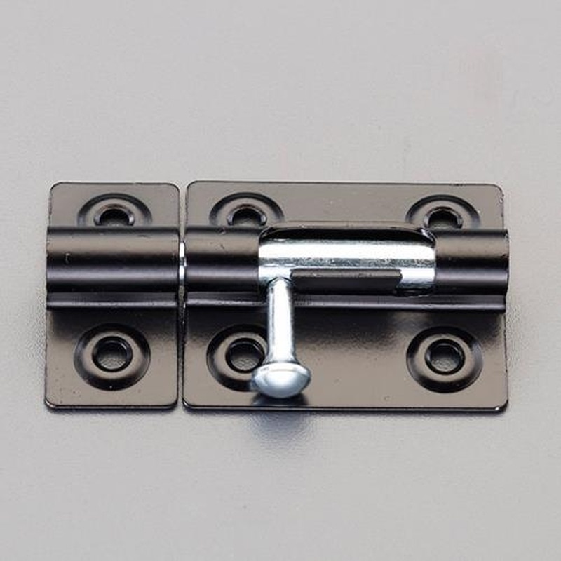 エスコ EA951BL-126 27.0x30.5mm塗ラッチ(黒) 1個（ご注文単位1個）【直送品】