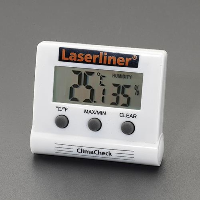 エスコ EA728AG-1 デジタル最高最低温度・湿度計(マグネット付) 1個(ご注文単位1個)【直送品】