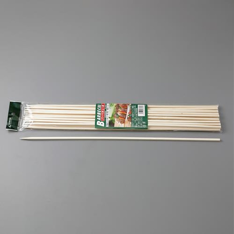 エスコ EA912GA-22 450mmバーベキュー角串(竹製/20本) 1個(ご注文単位1個)【直送品】