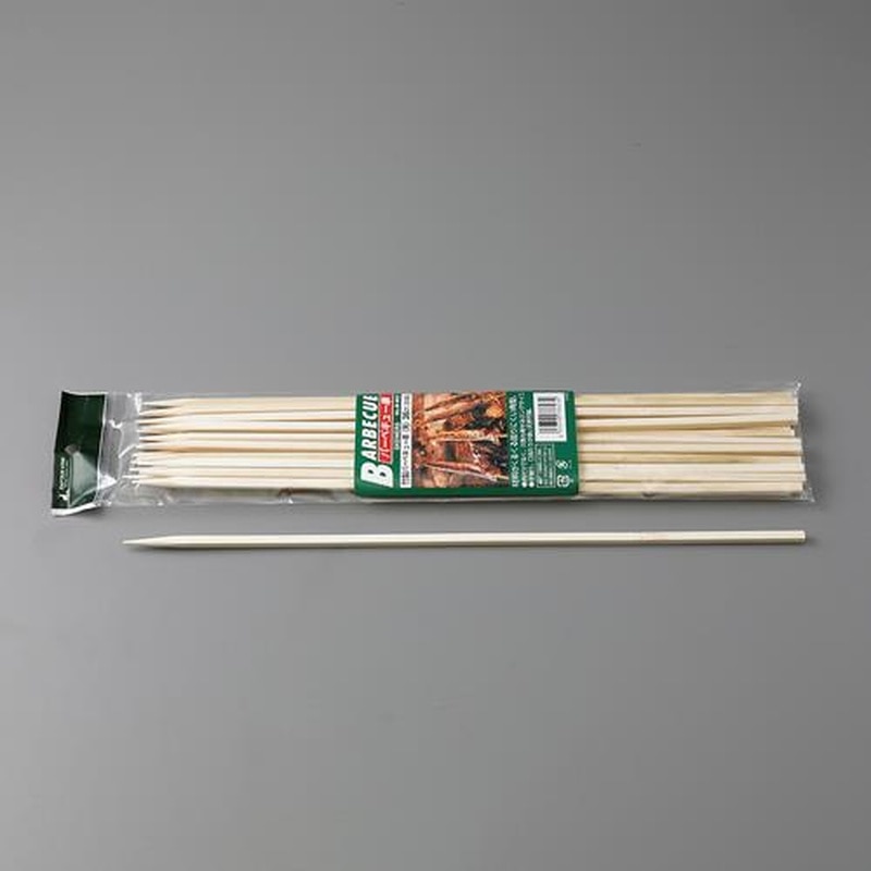 エスコ EA912GA-21 360mmバーベキュー角串(竹製/20本) 1個(ご注文単位1個)【直送品】