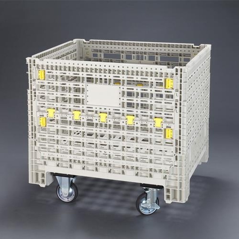 エスコ EA985R-10 810x515x595mm/500kgメッシュパレット(キャスター付) 1個(ご注文単位1個)【直送品】