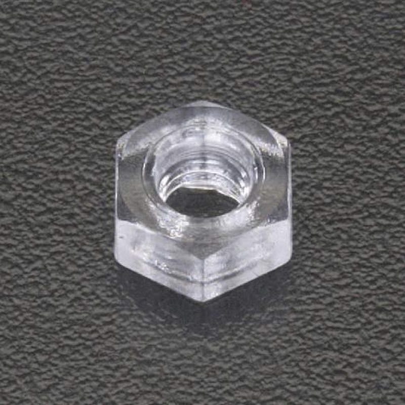 エスコ EA945AG-106 M6プラスチックナット(ポリカーボネート/20個) 1個(ご注文単位1個)【直送品】