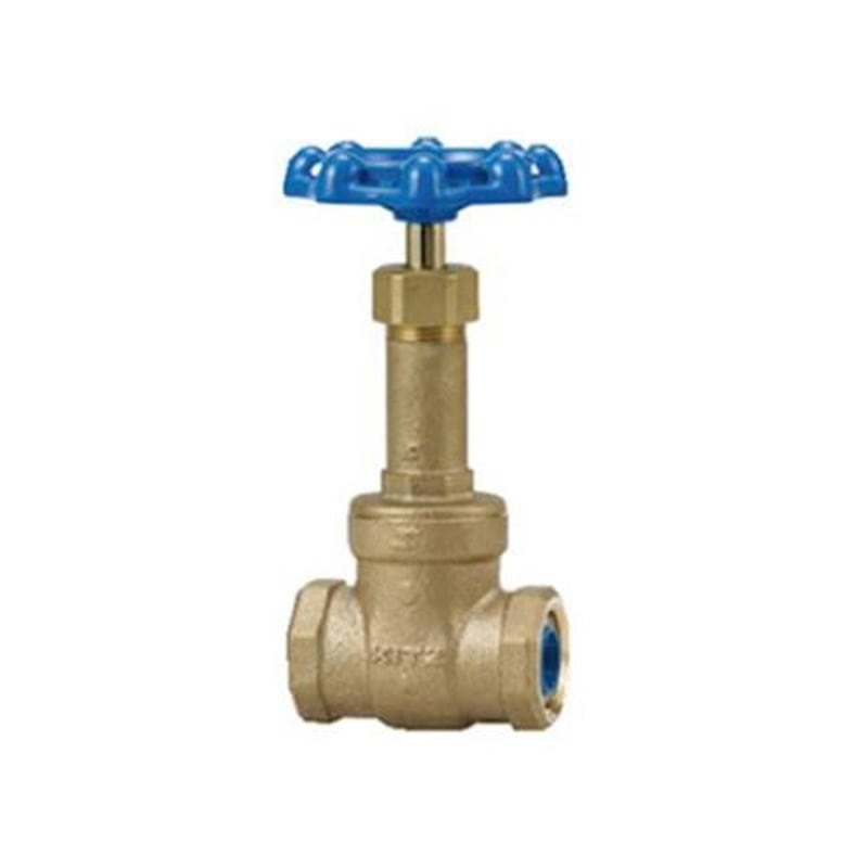 エスコ EA470DG-6 Rc3/4”ゲートバルブ(給水用/青銅) 1個(ご注文単位1個)【直送品】