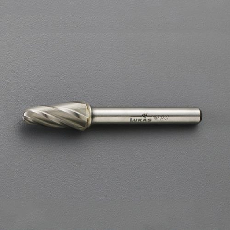 エスコ EA819GL-344 12x30x70mm/6mm軸超硬カッター(アルミ用) 1個（ご注文単位1個）【直送品】