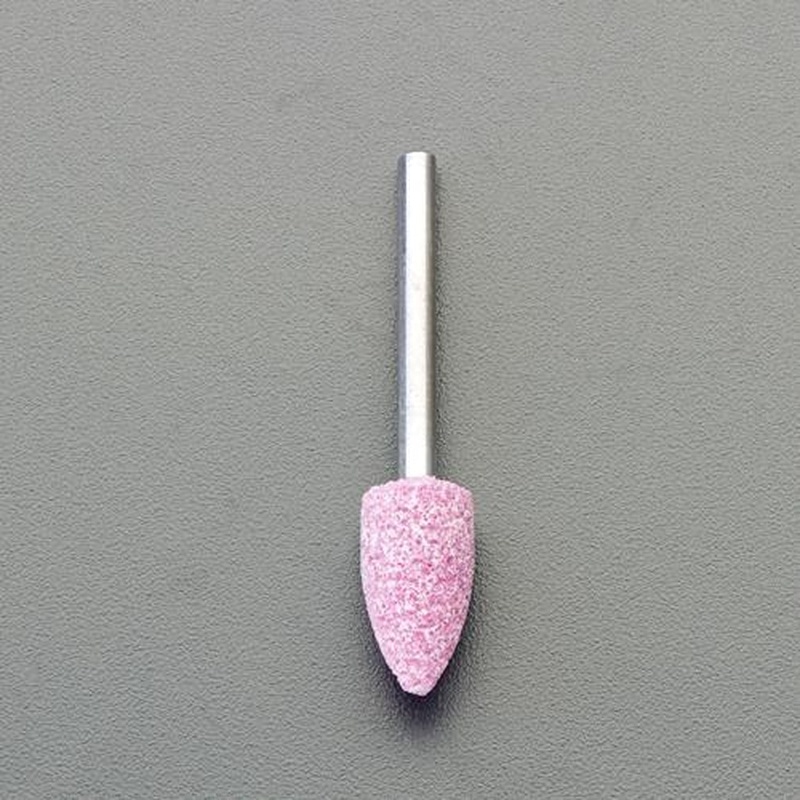 エスコ EA819GA-31 #60・8x16mm/3mm軸軸付砥石(PA) 1個(ご注文単位1個)【直送品】