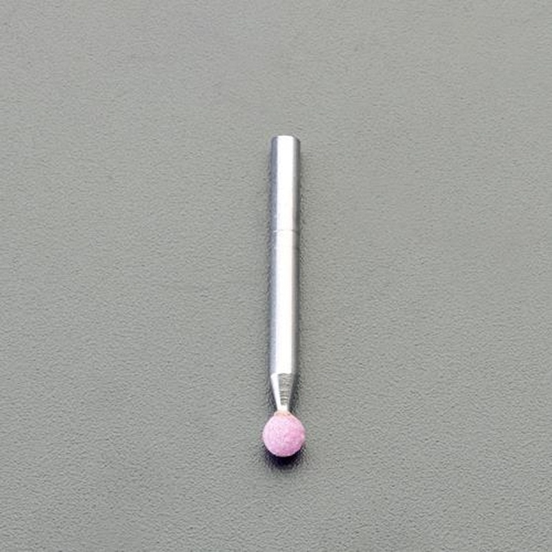 エスコ EA819GA-48 #100・3x3mm/3mm軸軸付砥石(PA) 1個(ご注文単位1個)【直送品】