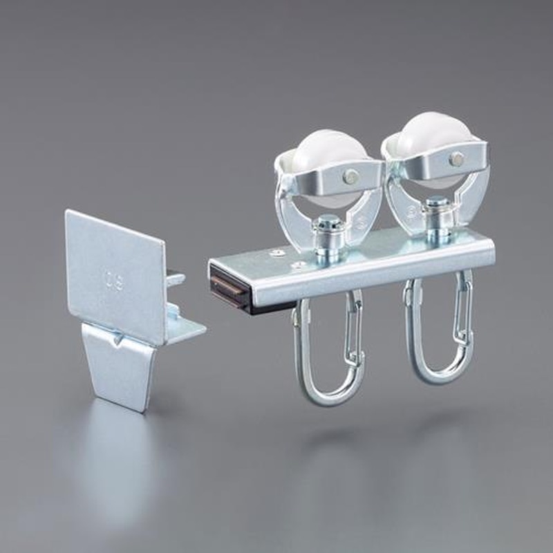 エスコ EA970FE-28 マグネットランナー・フック付(40mmレール/片開用) 1個(ご注文単位1個)【直送品】