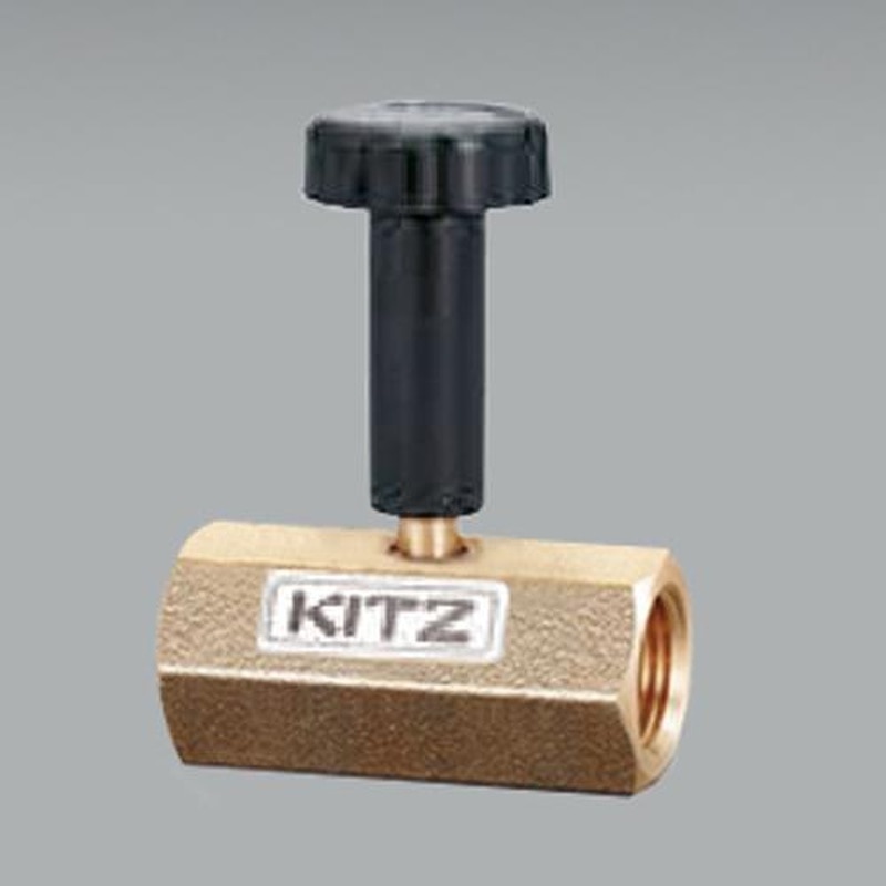 エスコ EA470CR-13 G1/2”xRc1/2”ニードルバルブ(圧力計/ロングハンドル 1個（ご注文単位1個）【直送品】