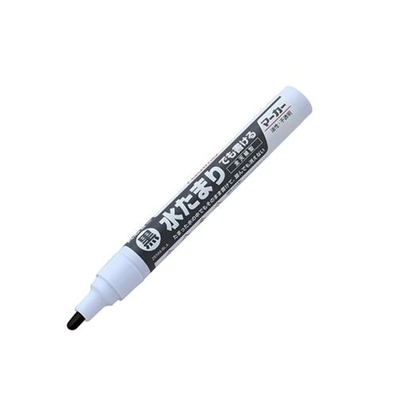 >エスコ EA765MP-361[黒/中字]油性ペイントマーカー(全天候型) 1個（ご注文単位1個）【直送品】