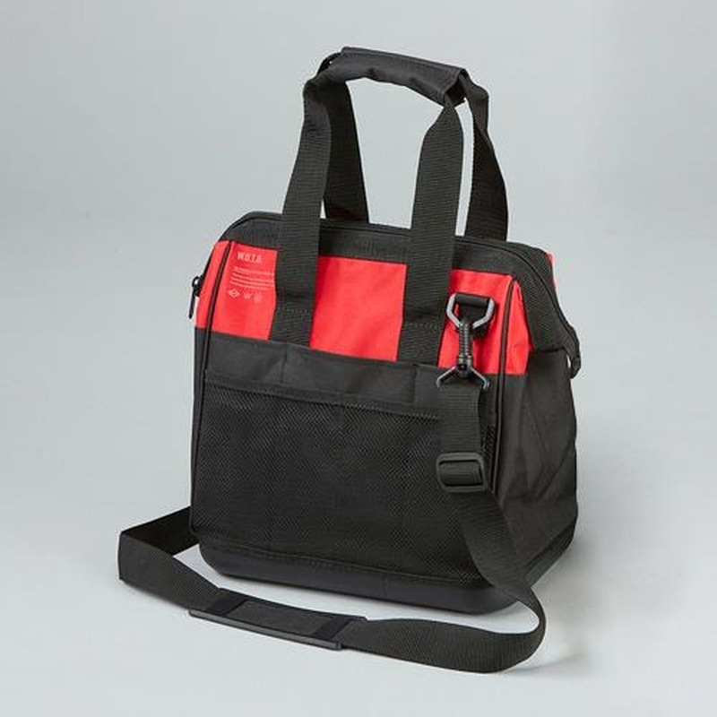 エスコ EA925HN-6 310x190x300mmツールバッグ(プラスチックベース付) 1個(ご注文単位1個)【直送品】