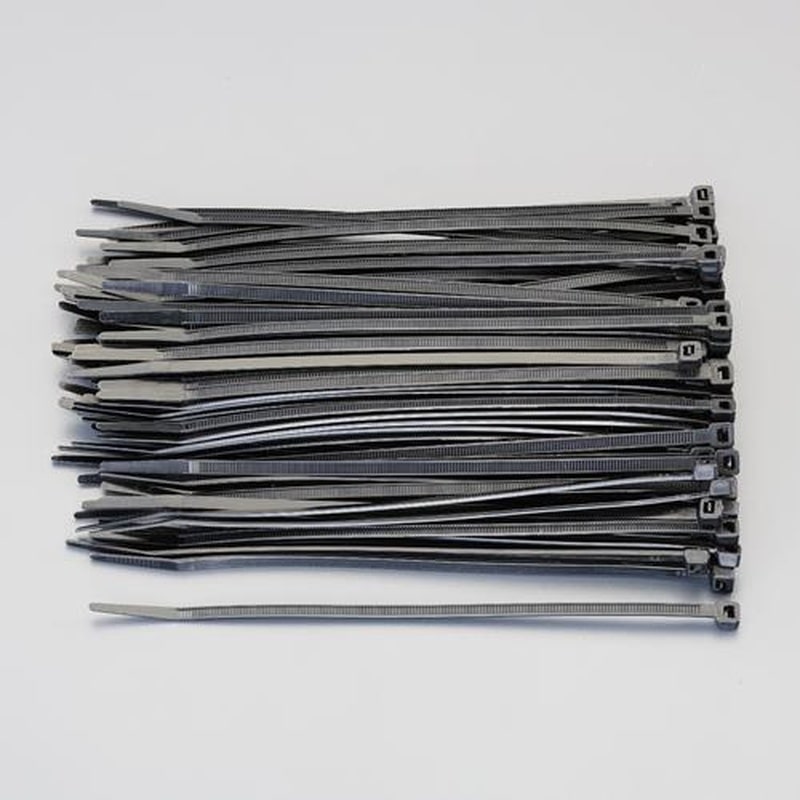エスコ EA475BA-200 200x4.6mm結束バンド(耐薬品性/100本/PP) 1個(ご注文単位1個)【直送品】