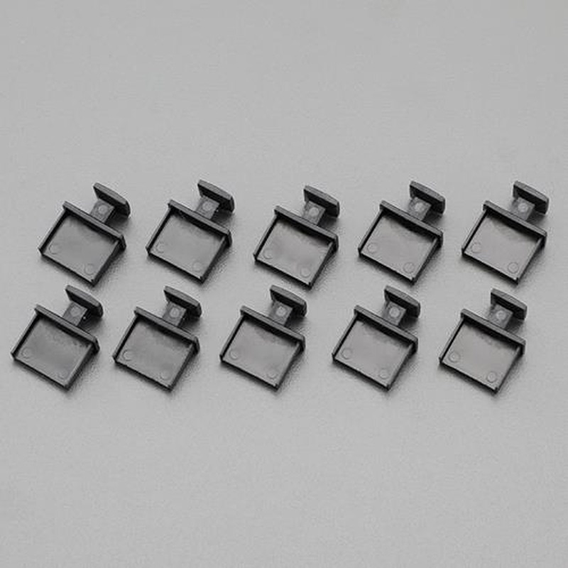 エスコ EA764BK-21 USBポート用保護カバー(10個) 1個(ご注文単位1個)【直送品】