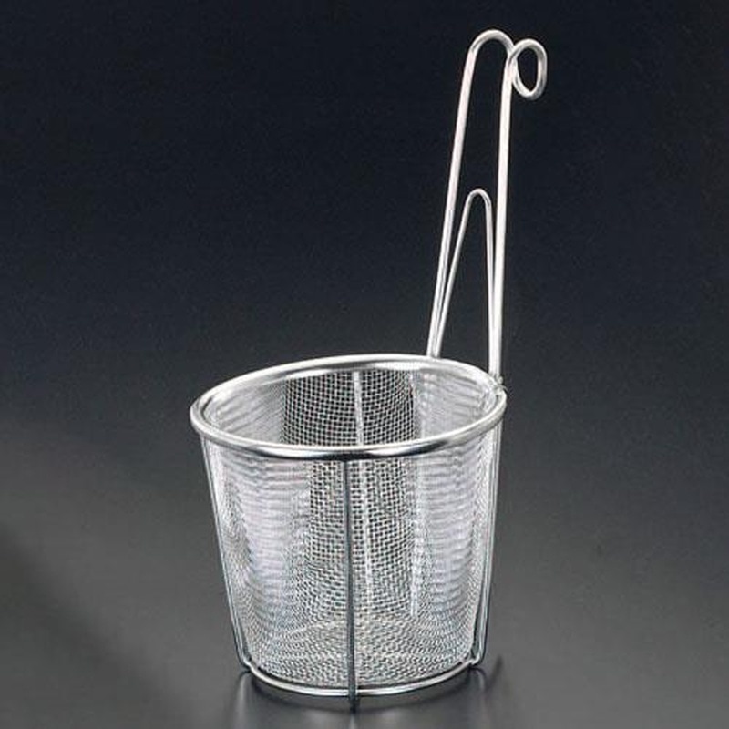 エスコ EA992C-64 φ180x145mm部品洗浄ざる(ステンレス製) 1個(ご注文単位1個)【直送品】