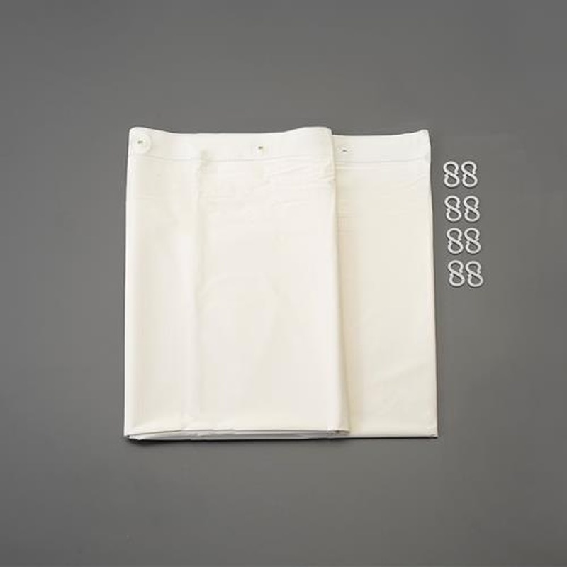 エスコ EA911AF-511 1300x1780防炎カーテン(アイボリ) 1個(ご注文単位1個)【直送品】