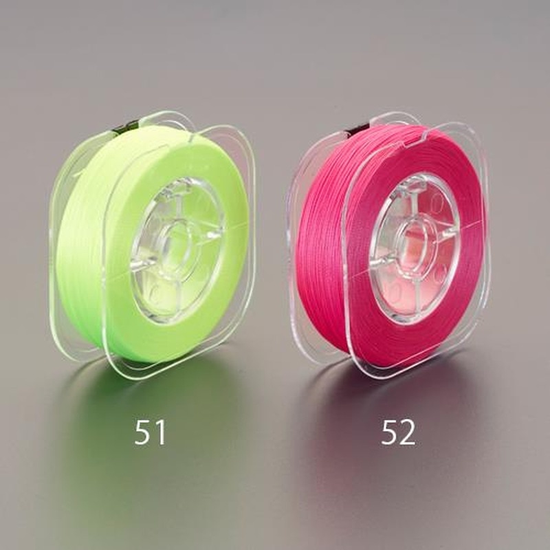 エスコ EA628AS-52 φ0.3mmx300m蛍光水糸(ピンク) 1個(ご注文単位1個)【直送品】