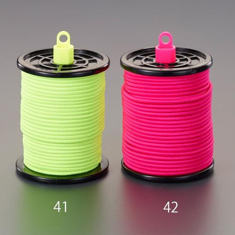 エスコ EA628AS-41 φ3.0mmx30m水糸(ゴム製/イエロー) 1個(ご注文単位1個)【直送品】