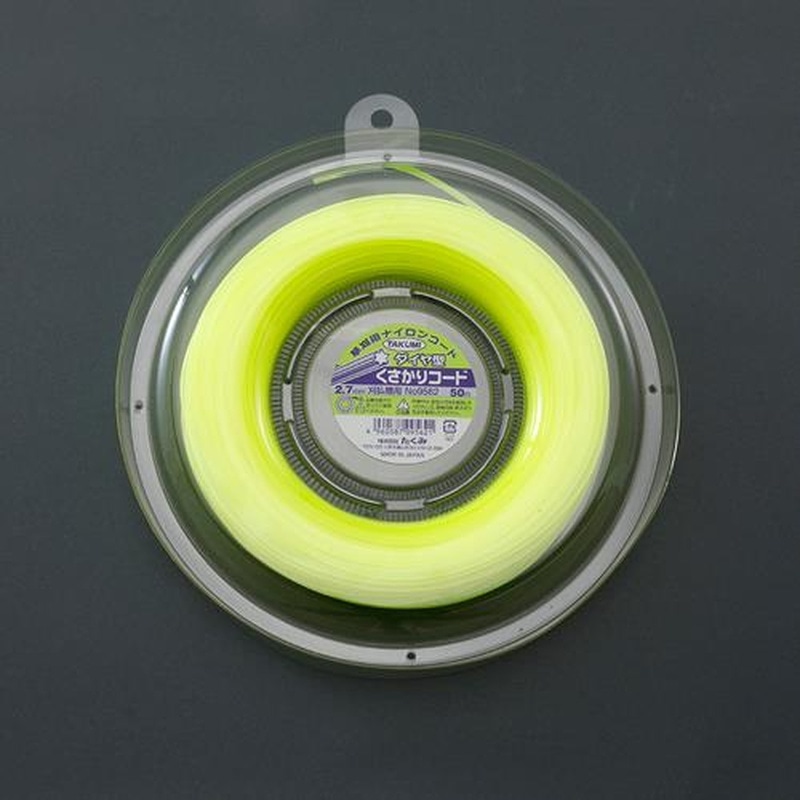 エスコ EA898R-81 2.7mmx50mナイロンカッター用コード(ダイヤ型) 1個（ご注文単位1個）【直送品】