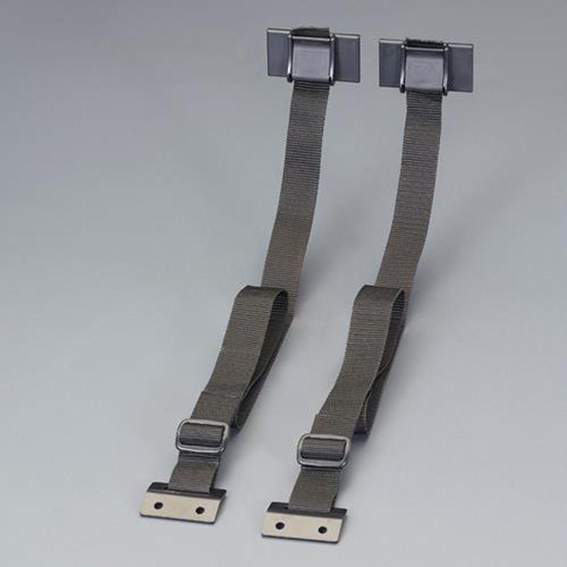 >エスコ EA979D-187 転倒防止固定具(テレビ用/2個) 1個(ご注文単位1個)【直送品】